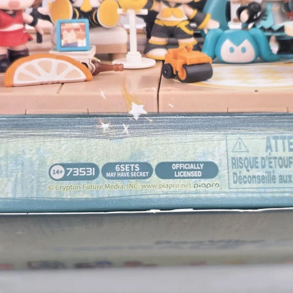 Blokees Hatsune Miku DaaVibe 01 Terrace Party Sealed Case of 6 Blind Boxes